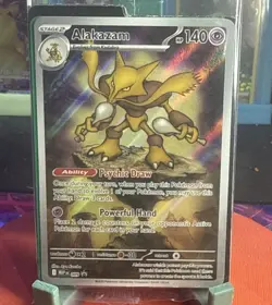 Sealed Alakazam 009 Me: Mega Evolution Promo Holo Stage 2 140 HP Psychic - Image 1