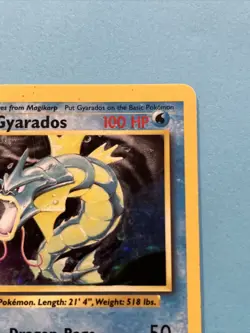 Pokemon TCG Gyarados Base Set 6/102 Holo Unlimited Holo Rare - Image 2