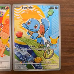 Pokemon First Partner IR Black Star Promo 30th Anniversary Kanto Starters - Image 4