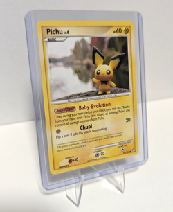 Pichu (Pokemon Mysterious Treasures - 2007) Near Mint (NM) - Image 4