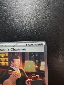 Giovanni's Charisma 204/165 Sv: Scarlet & Violet 151 Holo Pokemon TCG LP - Image 4