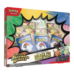 Pokemon TCG Ascended Heroes First Partners Deluxe Pin Collection CASE OF SIX 6 - Image 2