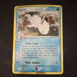 Pokemon Togetic Dragon Frontiers 11/101 Delta Species Reverse Holo Rare 60 HP - Image 1