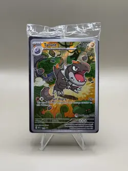 Pokemon - Tyrunt 070 Pokemon Center Stamp Black Star Promo SEALED - Image 1