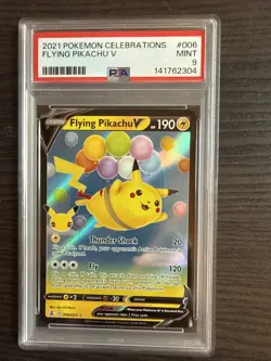 Flying Pikachu V 006/025 2021 Pokemon Celebrations PSA 9 Mint - Image 1