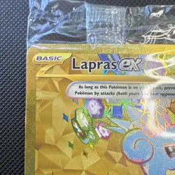 Pokemon Lapras ex 164 Sv: Scarlet & Violet Promo Basic 220 HP Holo Promo Sealed - Image 2