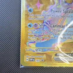 Pokemon Lapras ex 164 Sv: Scarlet & Violet Promo Basic 220 HP Holo Promo Sealed - Image 5