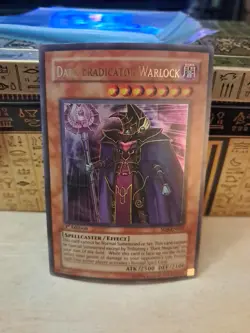 Yu-Gi-Oh Dark Eradicator Warlock SD6-EN001 Ultra Rare 1st Edition - Image 1