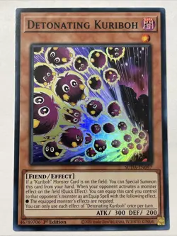 Yu-Gi-Oh! Detonating Kuriboh SUDA-EN097 Supreme Darkness Super Rare 1st Ed NM - Image 1