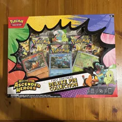 Pokemon TCG Ascended Heroes First Partners Deluxe Pin Collection x3 - Image 2