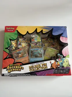 Pokemon TCG Ascended Heroes First Partners Deluxe Pin Collection - Image 1