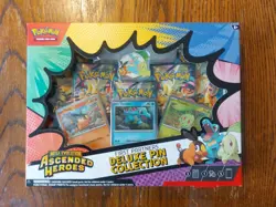 Pokemon TCG Ascended Heroes First Partners Deluxe Pin Collection New and Sealed - Image 1