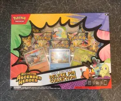 Pokemon TCG Ascended Heroes First Partners Deluxe Pin Collection - Same Day Ship - Image 1