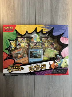 Pokemon TCG Ascended Heroes First Partners Deluxe Pin Collection - Image 1