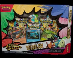 Pokemon TCG: Ascended Heroes - First Partners Deluxe Pin Collection (OPEN) - Image 1