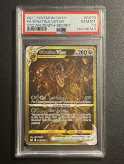 Pokemon Crown Zenith Giratina VSTAR GG69/GG70 - PSA 10 Gem Mint - Image 1