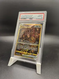 Pokemon 2023 Giratina VSTAR GG69/GG70 Full Art Secret Rare Crown Zenith PSA 10 - Image 1