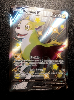 POKEMON TCG, BOLTUND V SWSH085 SWORD AND SHIELD PROMO!! - Image 2