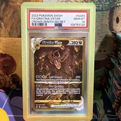 Pokemon Giratina VSTAR TCG Crown Zenith GG69/GG70 PSA 10 Gem Mint - Image 2