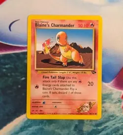 Pokemon TCG Blaine's Charmander Gym Challenge, Card 60/132, Regular Common NM/LP - Image 1