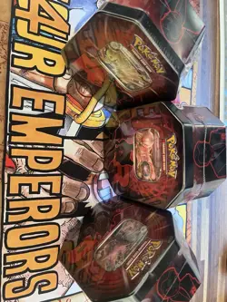 Pokemon TCG: Destined Rivals | Team Rocket Tin | Set of 3 | New & Sealed - Image 2
