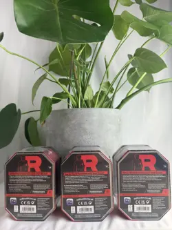 Pokemon TCG Team Rocket Tin Destined Rivals Set Of 3 Brand New & Factory Sealed - Image 2