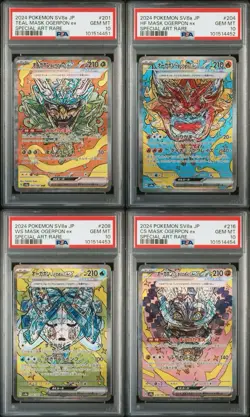 PSA 10 Pokemon Japanese Teal Mask Ogerpon ex SAR Terastal Fest Set 4 Sequential - Image 1