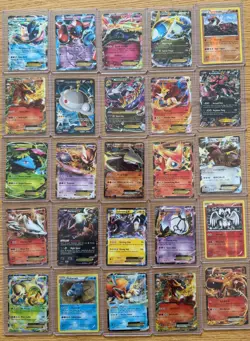 Pokemon Card Lot 25 EX Holo XY Era Charizard EX M Latios Mewtwo Magnezone JP/ENG - Image 1