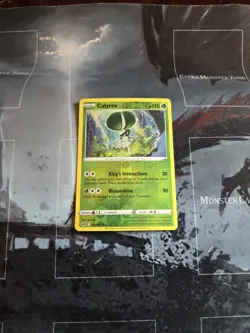 Calyrex 017/159 Crown Zenith Reverse Holo Rare Pokemon Card LP - Image 2