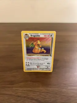 Pokemon TCG Dragonite 4/62 Unlimited Holo Rare Card, LP Fossil - Image 3