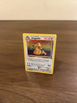 Pokemon TCG Dragonite 4/62 Unlimited Holo Rare Card, LP Fossil - Image 5