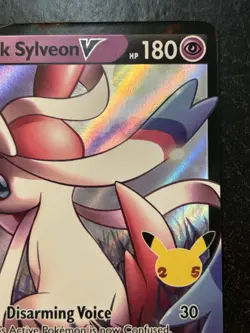 Pokemon TCG Dark Sylveon V SWSH134 Holo Black Star Promo Card NM - Image 2