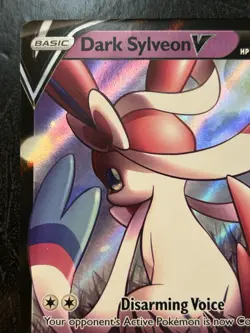 Pokemon TCG Dark Sylveon V SWSH134 Holo Black Star Promo Card NM - Image 3