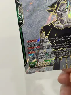 Dragon Ball card Son Goku, Hope of Universe 7 TB1-052 SPR Signature - Image 4