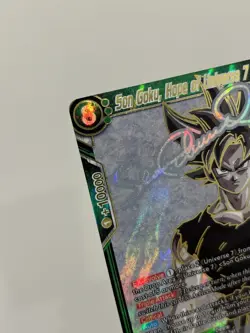 Dragon Ball card Son Goku, Hope of Universe 7 TB1-052 SPR Signature - Image 5