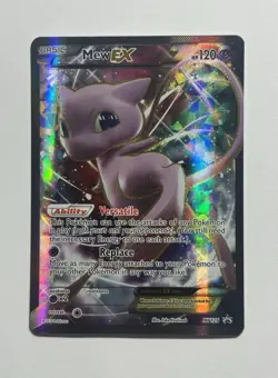 Pokemon Mew EX Full Art Promo Holo XY126 Black Star Promo 120 HP Basic Card - Image 1
