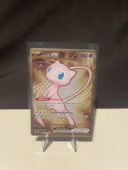 Mew EX 205/165 METAL UPC Promo Card Scarlet & Violet 151 - Pokemon TCG - Image 1