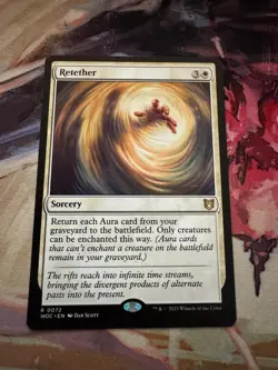 Retether 72 Rare Commander: Wilds of Eldraine Near Mint - Image 1