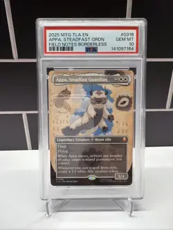 Appa, Steadfast Guardian (Borderless) Avatar: The Last Airbender 0316 PSA 10 GEM - Image 1