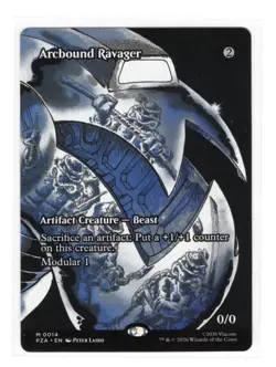 Arcbound Ravager | Borderless Regular | NM | MTG | 0014 | Mythic | PZA - TMNT - Image 1