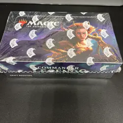 Commander Legends Booster Box Draft Boosters Sealed - Image 1