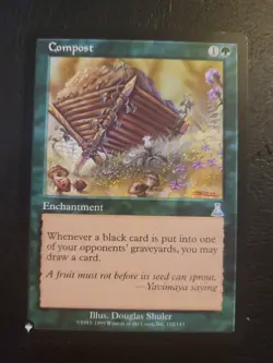 The List Reprints #102/143 Compost MTG Magic List Mystery Green Uncommon LP/NM - Image 1