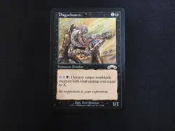 Plaguebearer LP [Exodus] #1 Mtg Magic Free Tracking! - Image 1