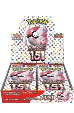 Scarlet & Violet Pokemon 151 Booster Box Japanese sv2a Factory Sealed - Image 1