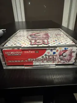 151 Japanese Booster Box SV2a Pokemon *US Seller* Factory Sealed w Acrylic Case - Image 2