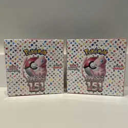 Pokemon TCG: Japanese 151 Booster Box x2 - SV2a Factory Sealed Scarlet & Violet - Image 1