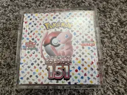 Pokemon 151 Japanese Booster Box SV2a Scarlet Violet Factory Sealed *US Seller* - Image 1