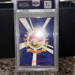 Pokemon Meowth 052 Jungle Japanese Regular Common 50 HP PSA 9 Mint 1997 - Image 3