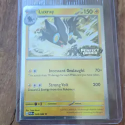 Pokemon TCG Luxray Stage 2 Perfect Order Promo 028/088 2026 150 HP 200 STAMPED - Image 1