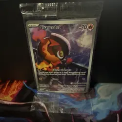 SEALED Pokemon Center Stamped Phantasmal Flames Charcadet ETB Promo 022 - Image 1
